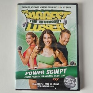 The Biggest Loser Power Sculpt DVD (2007) 6 week workout with custom options